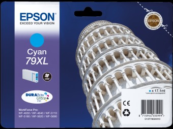 Originální cartridge EPSON T7902 (Azurová)