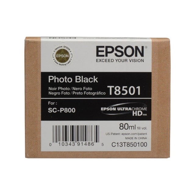 Originální cartridge EPSON T8501 (Foto černá)