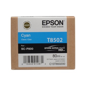 Originln cartridge EPSON T8502 (Azurov)