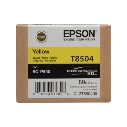 Originální cartridge EPSON T8504 (Žlutá)
