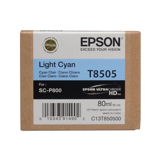 Originální cartridge EPSON T8505 (Světle azurová)
