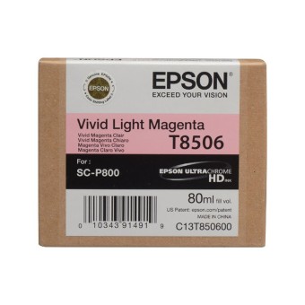 Originln cartridge EPSON T8506 (Svtle purpurov)