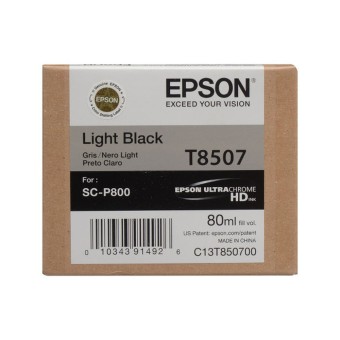 Originln cartridge Epson T8507 (Svtle ern)