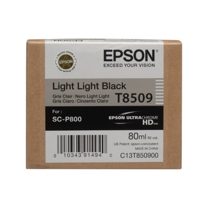 Originální cartridge Epson T8509 (Světle světle černá)