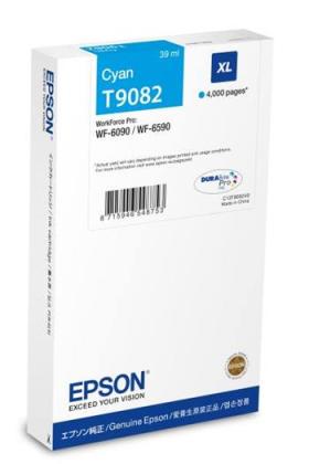 Originální cartridge EPSON T9082 (Azurová)