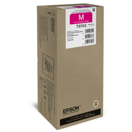 Originln cartridge EPSON T9743 (Purpurov)