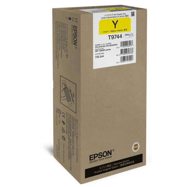 Originální cartridge EPSON T9744 (Žlutá)
