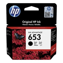 Cartridge do tiskrny Originln cartridge HP . 653 (3YM75AE) (ern)