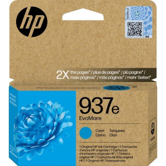 Originln cartridge HP . 937e (4S6W6NE) (Azurov)