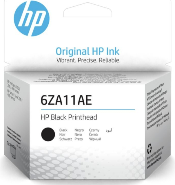 Originální tisková hlava HP 6ZA11AE (Černá)