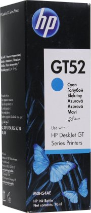 Originální lahev HP č. GT52 (M0H54AE) (Azurová)