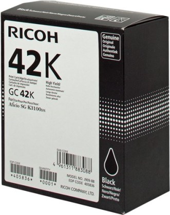 Originální cartridge Ricoh 405836 (GC42K) (Černá)