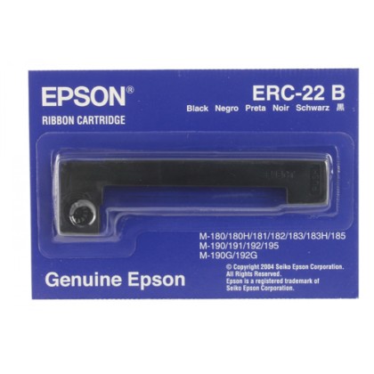 Originln pska Epson C43S015358, ERC 22 (ern)