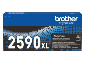 Originln toner Brother TN-2590 XL (ern)