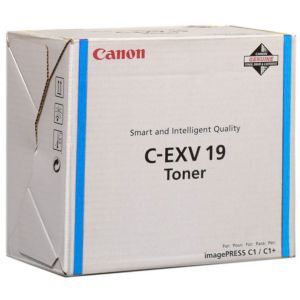 Originln toner CANON C-EXV-19 C (Azurov)
