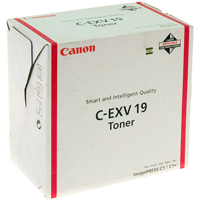 Originální toner CANON C-EXV-19 M (Purpurový)