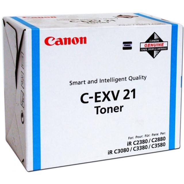 Originální toner Canon C-EXV-21C (Azurový)
