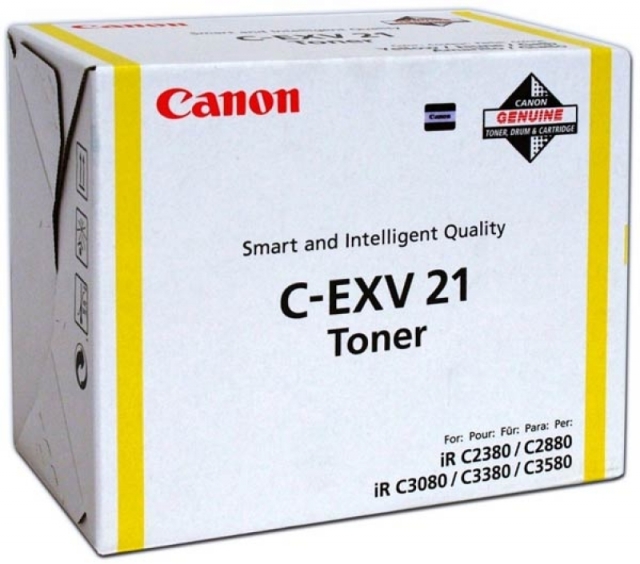 Originální toner Canon C-EXV-21Y (Žlutý)