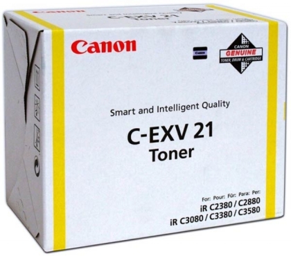 Originln toner Canon C-EXV-21Y (lut)