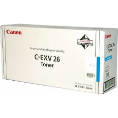 Toner do tiskárny Originální toner CANON C-EXV26 C (Azurový)