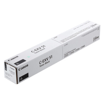 Originln toner CANON C-EXV-51L BK (ern)
