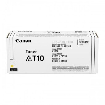 Originln toner CANON T10 Y (lut)