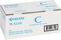 Toner do tiskrny Originln toner Kyocera TK-5220C (Azurov)