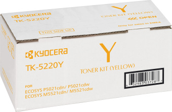 Originln toner Kyocera TK-5220Y (lut)