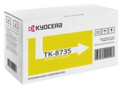 Toner do tiskrny Originln toner KYOCERA TK-8735Y (lut)