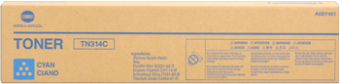 Originln toner Minolta TN-314C (A0D7451) (Azurov)