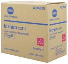 Toner do tiskrny Originln toner Minolta TNP-51M (A0X5355) (Purpurov)