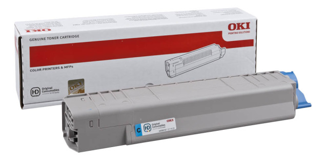 Originální toner OKI 44059167 (Azurový)