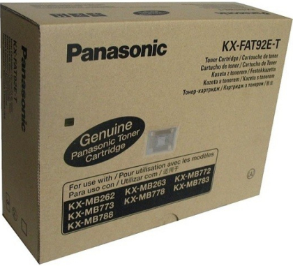 Originální toner Panasonic KX-FAT92E-T (Černý)