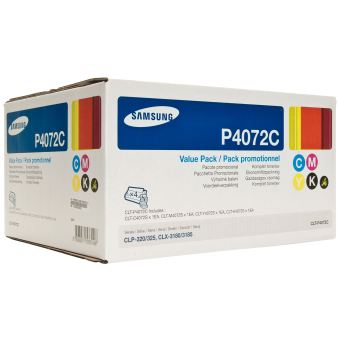 Originln tonery Samsung CLT-P4072C (ern + barevn) multipack