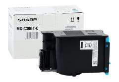 Toner do tiskrny Originln toner Sharp MX-C30GTC (Azurov)