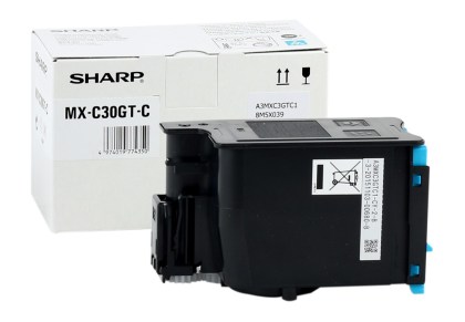 Originální toner Sharp MX-C30GTC (Azurový)