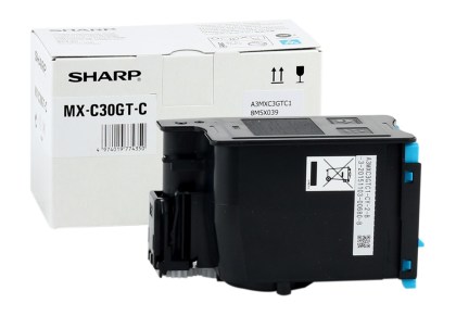 Originln toner Sharp MX-C30GTC (Azurov)