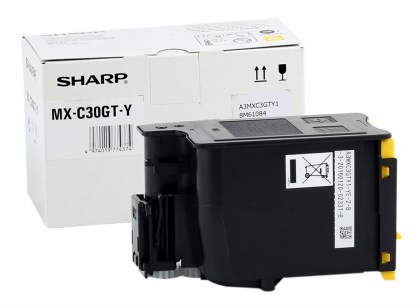 Originln toner Sharp MX-C30GTY (lut)