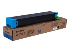 Toner do tiskrny Originln toner Sharp MX-C38GTC (Azurov)