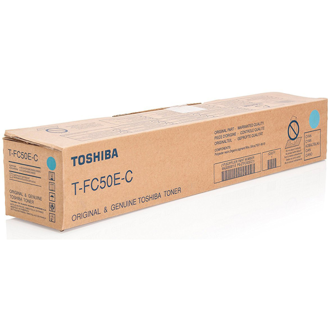 Originální toner Toshiba TFC50E C (Azurový)