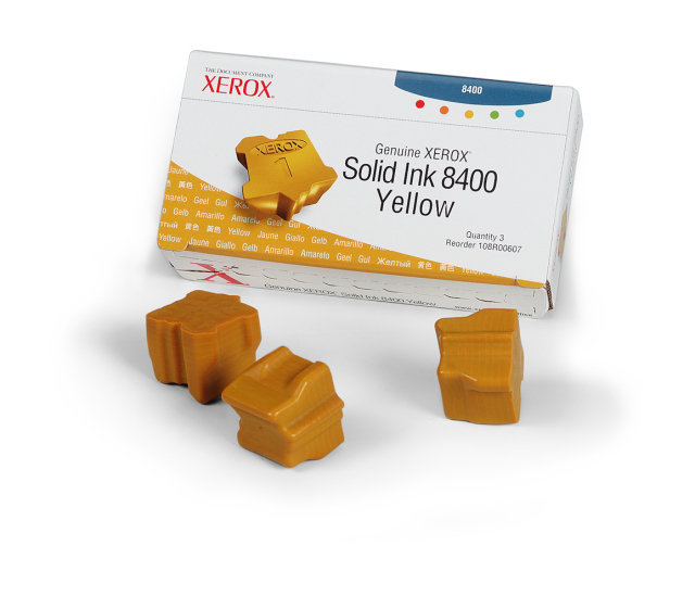 Originální tuhý inkoust XEROX 108R00607 (Žlutý)