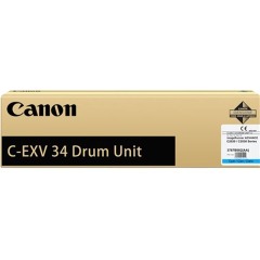 Originální fotoválec CANON C-EXV-34C-V (3787B003) (Azurový fotoválec)