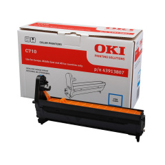 Originln fotovlec OKI 43913807 (Azurov fotovlec)
