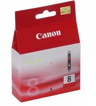 Originln cartridge Canon CLI-8R (erven)