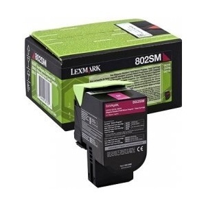 Originln toner Lexmark 80C2SM0 (Purpurov)