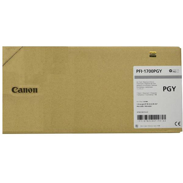 Originální cartridge Canon PFI-1700PGY (Foto šedá)