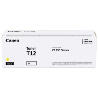 Originln toner CANON T12 Y (lut)