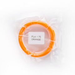 Tisková struna PLA pro 3D pera, 1,75mm, 5m, oranžová