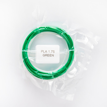 Tiskov struna PLA pro 3D pera, 1,75mm, 5m, zelen