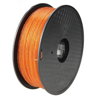 Tisková struna třpytivá pro 3D tiskárny, 1,75mm, 1kg, oranžová
